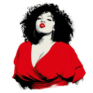 African American Woman Art Vinyl Car Decal Sticker – Waterproof & UV-Resistant 3.4133333333333336" African American Woman Art Vinyl Car Decal Sticker – Waterproof & UV-Resistant 3.4133333333333336"