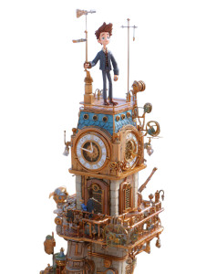 Timepunk Young Man Vinyl Car Decal Sticker – Waterproof & UV-Resistant 8.213333333333333"