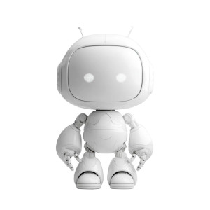 White Robot Vinyl Car Decal Sticker – Waterproof & UV-Resistant 3.4133333333333336" White Robot Vinyl Car Decal Sticker – Waterproof & UV-Resistant 3.4133333333333336"