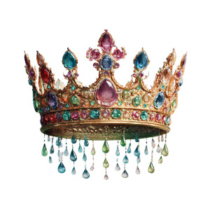 Jeweled Queen'S Crown Vinyl Car Decal Sticker – Waterproof & UV-Resistant 6.826666666666667" Jeweled Queen'S Crown Vinyl Car Decal Sticker – Waterproof & UV-Resistant 6.826666666666667"