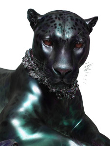Black Panther V15 Vinyl Car Decal Sticker – Waterproof & UV-Resistant 8.213333333333333"
