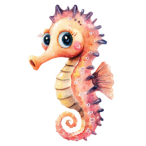 Cute Baby Seahorse Vinyl Car Decal Sticker – Waterproof & UV-Resistant 3.4133333333333336" Cute Baby Seahorse Vinyl Car Decal Sticker – Waterproof & UV-Resistant 3.4133333333333336"