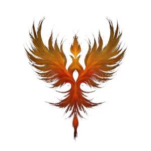 Burning Phoenix V2 Vinyl Car Decal Sticker – Waterproof & UV-Resistant 3.4133333333333336"