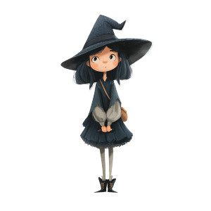 Cute Witch Girl V2 Vinyl Car Decal Sticker – Waterproof & UV-Resistant 3.4133333333333336" Cute Witch Girl V2 Vinyl Car Decal Sticker – Waterproof & UV-Resistant 3.4133333333333336"