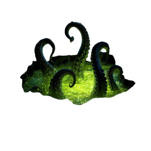 Kraken Tentacles Rising Vinyl Car Decal Sticker – Waterproof & UV-Resistant 3.4133333333333336"