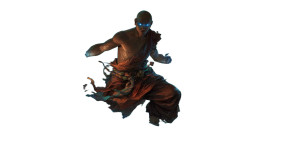 Magical Water Monk Vinyl Car Decal Sticker – Waterproof & UV-Resistant 5.12"