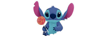 Stitch In Candyland Vinyl Car Decal Sticker – Waterproof & UV-Resistant 2.453333333333333"