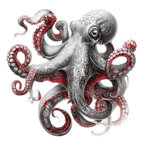 Detailed Octopus Tattoo Vinyl Car Decal Sticker – Waterproof & UV-Resistant 3.4133333333333336" Detailed Octopus Tattoo Vinyl Car Decal Sticker – Waterproof & UV-Resistant 3.4133333333333336"
