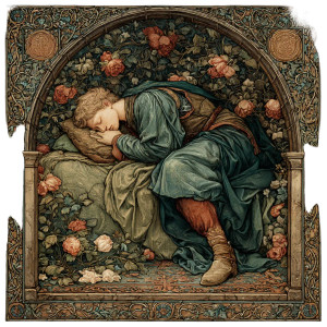 Medieval Dream Scene Vinyl Car Decal Sticker – Waterproof & UV-Resistant 3.4133333333333336" Medieval Dream Scene Vinyl Car Decal Sticker – Waterproof & UV-Resistant 3.4133333333333336"