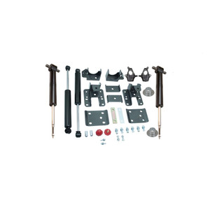 MaxTrac Lowering Kit K331336S Black Components; With Front And Rear Shock Absorbers In Kit
