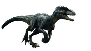 Indoraptor Running Vinyl Car Decal Sticker – Waterproof & UV-Resistant 2.72"