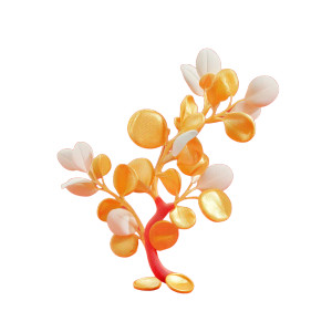 Golden Money Tree V3 Vinyl Car Decal Sticker – Waterproof & UV-Resistant 6.826666666666667"