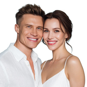 Happy Slavic Couple Vinyl Car Decal Sticker – Waterproof & UV-Resistant 3.4133333333333336"