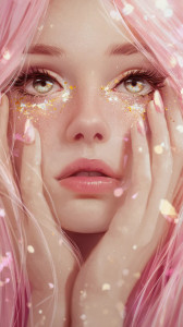 Pink-Haired Fantasy Girl V2 Vinyl Car Decal Sticker – Waterproof & UV-Resistant 4.8533333333333335" Pink-Haired Fantasy Girl V2 Vinyl Car Decal Sticker – Waterproof & UV-Resistant 4.8533333333333335"