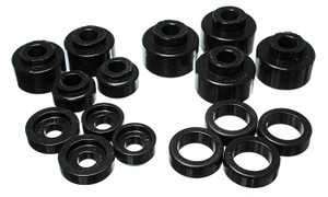 Enhance Ride Quality | Black Polyurethane Body Mounts | Ford F-350 Super Duty,F-250 Super Duty Enhance Ride Quality | Black Polyurethane Body Mounts | Ford F-350 Super Duty,F-250 Super Duty