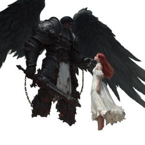 Dark Angel Encounter V2 Vinyl Car Decal Sticker – Waterproof & UV-Resistant 3.4133333333333336"