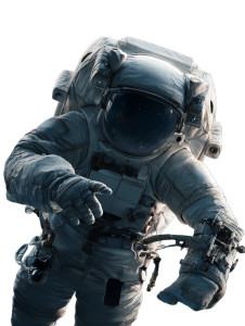 Astronaut Pinching Vinyl Car Decal Sticker – Waterproof & UV-Resistant 8.213333333333333"