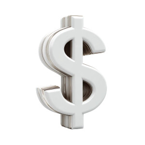 3D Dollar Icon V2 Vinyl Car Decal Sticker – Waterproof & UV-Resistant 6.826666666666667"