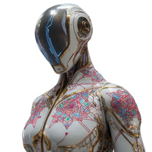 Futuristic Humanoid Robot V48 Vinyl Car Decal Sticker – Waterproof & UV-Resistant 3.4133333333333336" Futuristic Humanoid Robot V48 Vinyl Car Decal Sticker – Waterproof & UV-Resistant 3.4133333333333336"