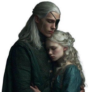 Targaryen Couple Vinyl Car Decal Sticker – Waterproof & UV-Resistant 3.4133333333333336" Targaryen Couple Vinyl Car Decal Sticker – Waterproof & UV-Resistant 3.4133333333333336"