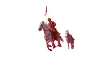 Galloping Warrior Horse Vinyl Car Decal Sticker – Waterproof & UV-Resistant 5.97333333333333