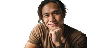 Focused Young Man V3 Vinyl Car Decal Sticker – Waterproof & UV-Resistant 2.72"