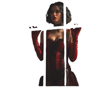 Gothic Cage Scene Vinyl Car Decal Sticker – Waterproof & UV-Resistant 3.4133333333333336"