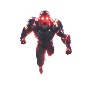 Futuristic Cyclops Charge Vinyl Car Decal Sticker – Waterproof & UV-Resistant 6.826666666666667"