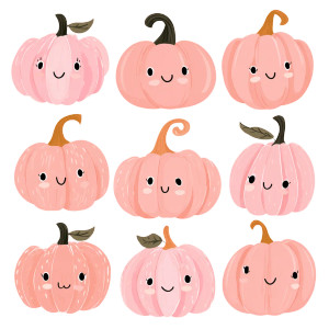 Smiling Pink Pumpkins Vinyl Car Decal Sticker – Waterproof & UV-Resistant 3.4133333333333336" Smiling Pink Pumpkins Vinyl Car Decal Sticker – Waterproof & UV-Resistant 3.4133333333333336"