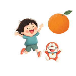 Happy Child With Doremon Vinyl Car Decal Sticker – Waterproof & UV-Resistant 3.4133333333333336" Happy Child With Doremon Vinyl Car Decal Sticker – Waterproof & UV-Resistant 3.4133333333333336"