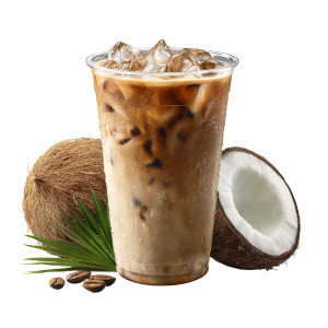 Iced Coffee Cup V3 Vinyl Car Decal Sticker – Waterproof & UV-Resistant 3.4133333333333336"