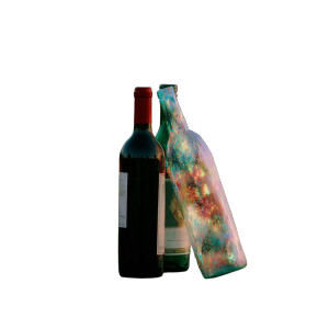 Glowing Wine Bottles Vinyl Car Decal Sticker – Waterproof & UV-Resistant 6.826666666666667" Glowing Wine Bottles Vinyl Car Decal Sticker – Waterproof & UV-Resistant 6.826666666666667"