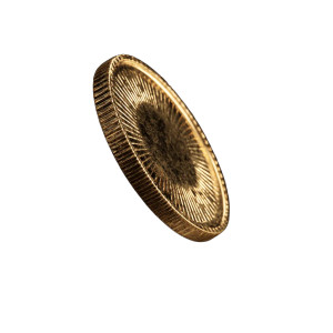 Golden Coin Vinyl Car Decal Sticker – Waterproof & UV-Resistant 3.4133333333333336" Golden Coin Vinyl Car Decal Sticker – Waterproof & UV-Resistant 3.4133333333333336"