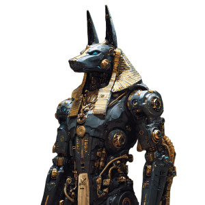 Robotic Anubis Vinyl Car Decal Sticker – Waterproof & UV-Resistant 3.4133333333333336" Robotic Anubis Vinyl Car Decal Sticker – Waterproof & UV-Resistant 3.4133333333333336"