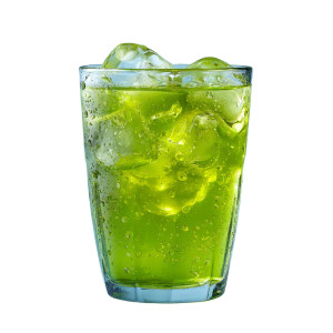 Chilled Green Tea Vinyl Car Decal Sticker – Waterproof & UV-Resistant 3.4133333333333336"