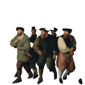 Giants With Grapes Vinyl Car Decal Sticker – Waterproof & UV-Resistant 3.4133333333333336"