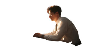 Korean Office Worker V11 Vinyl Car Decal Sticker – Waterproof & UV-Resistant 2.72"