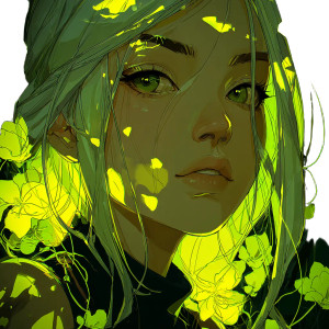 Fantasy Anime Portrait V3 Vinyl Car Decal Sticker – Waterproof & UV-Resistant 3.4133333333333336"