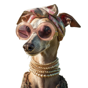 Stylish Italian Greyhound Vinyl Car Decal Sticker – Waterproof & UV-Resistant 3.4133333333333336"