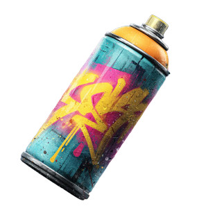 Graffiti Spray Can Vinyl Car Decal Sticker – Waterproof & UV-Resistant 3.4133333333333336" Graffiti Spray Can Vinyl Car Decal Sticker – Waterproof & UV-Resistant 3.4133333333333336"