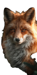 Wonderful Fox Vinyl Car Decal Sticker – Waterproof & UV-Resistant 5.12"