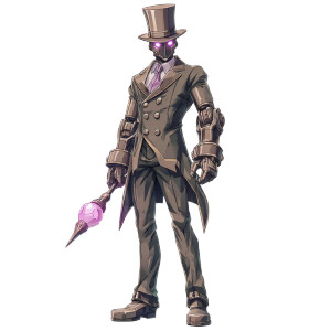 Warforged Character V5 Vinyl Car Decal Sticker – Waterproof & UV-Resistant 6.826666666666667"