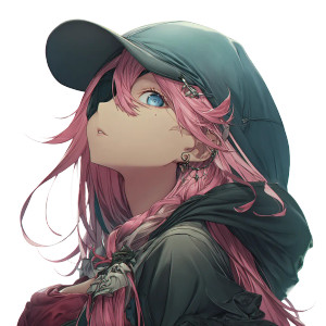 Anime Girl Close-Up V17 Vinyl Car Decal Sticker – Waterproof & UV-Resistant 3.4133333333333336"