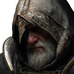 Old Dwarf Warrior Vinyl Car Decal Sticker – Waterproof & UV-Resistant 3.4133333333333336"