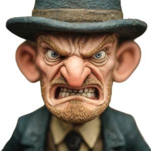 Angry Englishman Vinyl Car Decal Sticker – Waterproof & UV-Resistant 3.4133333333333336" Angry Englishman Vinyl Car Decal Sticker – Waterproof & UV-Resistant 3.4133333333333336"