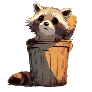 Chibi Raccoon Digging Vinyl Car Decal Sticker – Waterproof & UV-Resistant 3.4133333333333336" Chibi Raccoon Digging Vinyl Car Decal Sticker – Waterproof & UV-Resistant 3.4133333333333336"
