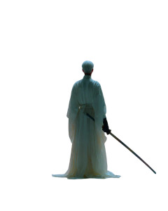 Mystical Hanfu Warrior Vinyl Car Decal Sticker – Waterproof & UV-Resistant 4.0"