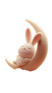 Sleeping Moon Bunny V3 Vinyl Car Decal Sticker – Waterproof & UV-Resistant 4.8533333333333335" Sleeping Moon Bunny V3 Vinyl Car Decal Sticker – Waterproof & UV-Resistant 4.8533333333333335"