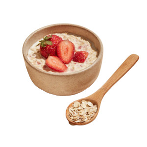 Yogurt Oatmeal Bowl Vinyl Car Decal Sticker – Waterproof & UV-Resistant 3.4133333333333336"