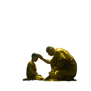 Buddhist Wisdom Transfer Vinyl Car Decal Sticker – Waterproof & UV-Resistant 3.4133333333333336"